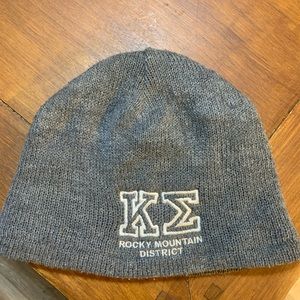 Kappa Sigma Skull Cap Beanie Grey